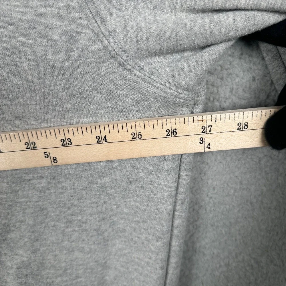 Carhartt Mens XL Tall Gray K288 Sleeve‎ Logo Original Fit Hooded Sweatshirt